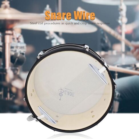 Steel Snare Wire Spring Replacement Part, 40 Strand Steel Wire for 14in Snare Drum Instrument Accessory in Saudi Arabia