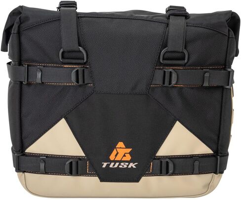 TUSK Pannier Racks Pilot Pannier Bags and Bottle Holders with Top Rack Black/Tan Compatible with KTM 690 Enduro R 2019-2024, 2026 in Saudi Arabia