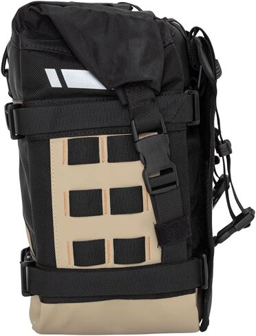 TUSK Pannier Racks Pilot Pannier Bags and Bottle Holders with Top Rack Black/Tan Compatible with KTM 690 Enduro R 2019-2024, 2026 in Saudi Arabia