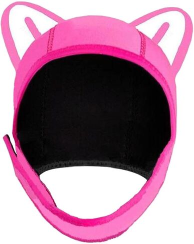 Cat Ears Diving Hood Surfing Cap Lovely Head Cover Thermal Hood Swimming Hat for Sailing Kayaking Winter Water Sports Adult in Saudi Arabia