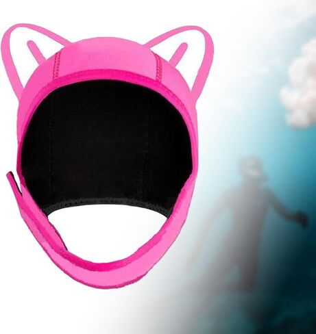 Cat Ears Diving Hood Surfing Cap Lovely Head Cover Thermal Hood Swimming Hat for Sailing Kayaking Winter Water Sports Adult in Saudi Arabia