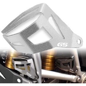 WWB For BMW R 1200 1250 GS ADV GS LC Motorcycle Rear Brake Pump Fluid Tank Oil Cup Reservoir Guard Cover Protector R1200GS R1250GS, black
