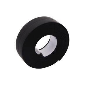 Begino Waterproof Caulk Tape Sealant Strip, 0.87" W x 10.5'L PVC Sealing Tapes for Kitchen Bathroom Bathtub Countertop Toilet Sink (Black)