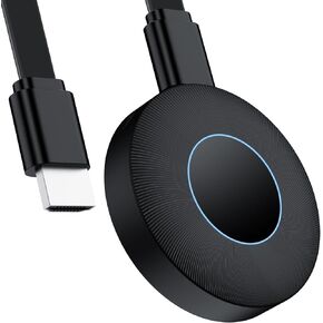 محول دونجل عرض HDMI لاسلكي 1080P HD بث الفيديو/الصوت من الكمبيوتر المحمول والكمبيوتر الشخصي والهاتف الذكي إلى HDTV/جهاز العرض يدعم Android/iOS/Windows/MacOS in Kuwait