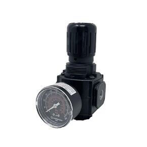 R73G-2AK-RSG : Norgren Excelon R73G Series, 1/4 PTF Ports, knob Adjustment, Relieving Pressure Regulator, with Gauge, 10 to 250p