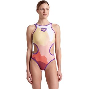 ARENA One Morning Light Women's Swimsuit Tech Back One Piece Construction MaxLife Pool Training Suit Ladies Bathing Suit