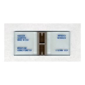 Hausser Scientific 3200 Glass Improved Neubauer Platelet Counting Chamber