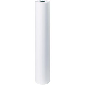 Aviditi Butcher Paper Roll 48 Inches x 1,000 Feet, White, 1 Roll, Food Grade Wrapping Paper, Made in The USA