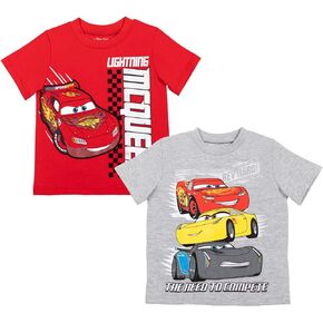 Disney Mickey Mouse Toy Story Winnie The Pooh Cars Lion Guard Moana Luca Firebuds 2 Pack T-Shirts Infant to Big Kid