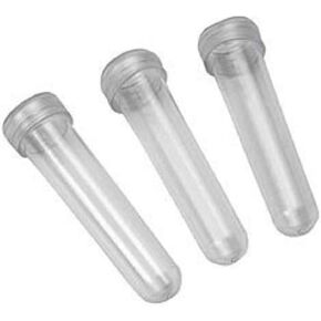 4" Water Tube with Clear Cap - (50 per Package)