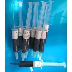 SIGNI 10Pcs Diamond Polishing Compound Lapping Paste stropping Emulsion for Polishing Metal and Jewelry (5.0 Micron-Fine Polish, Water Based)