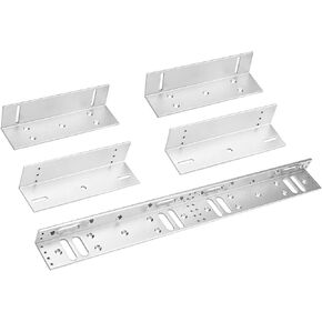Dual Door Magnetic Lock 600lbs Holding Force Electromagnetic Lock 12V Fail Safe for Double Door Access Control System