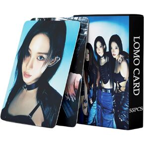 PYAJUU aespa photo card 55pcs Aespa Drama Photocard KPOP Aespa LOMO Card Aespa Drama Album Card Greeting Card Gift for Fans KARINA Photocard Winter Photocard GISELLE Photocard NINGNING Photocard