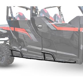 KATIMOTO Combined Nerf Bars Rock Sliders for General 4 1000 17-24, Steel Frame Rock Sliders Tree Kickers Side Steps for Polaris General 4/XP 4 1000 2017-2024 Accessories, 4 Seaters, Replace #2881992