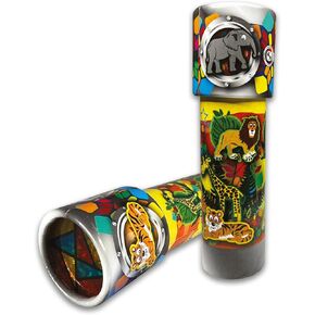 Kaleidomagic - Wild Animals from Deluxebase. Educational Cardboard Kaleidoscope Toy for Boys and Girls. Colourful Party Bag Filler for Kids.