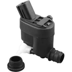 Windshield Washer Fluid Pump 12V Fit for Hyundai Elantra GT, Fit for Hyundai Santa Fe/Fe Sport/Fe XL, Fit for Hyundai Veloster, Fit for Kia Seltos/Sportage/Telluride, 98510-2W500