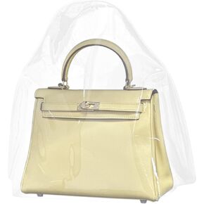 DGAZ Clear Dust Bags for Luxury Handbags,Waterproof Purse Storage Bag,Lightweight Handbag Protector(Small)