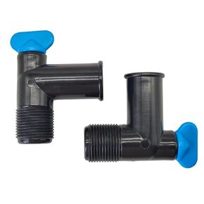 UanofCn 806926A1 Exhaust Manifold 90 Degree Elbow Drain Plug for Mercury MerCruiser Sterndrive V6 V8 Inboard Engines 2 PCS Drain Valves 22-862210A01 Sierra 18-4224