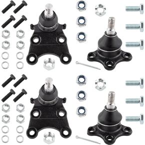 YMAUGP Set of 4, Front Upper & Lower Ball Joints Kit, For Honda Passport 96-02, Isuzu Amigo 98-00, Axiom 02-04, Rodeo 96-04, Rodeo Sport 01-03, Trooper 92-94, Replace # K9465, K90685