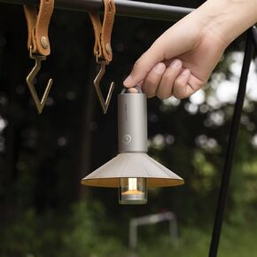 HOTO Outdoor Camping Lantern Rechargeable, 3-in1 Camping Lights 3200mAh, IP66 Water Resistant Lantern Lamp Tent Lights with Hook, Compact LED Flashlight for Camping, Outdoor, Hiking Home Emergency