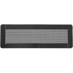 MECCANIXITY PC Dust Filter, 150x50mm Magnetic Frame PVC Computer Case Cooler Dustproof Mesh Cover Fan Grills for Computer Chassis Speakers, Black