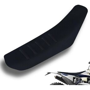 MCHMFG Universal Gripper Soft Seat Cover Diamond Texture for Motobike Dirt Motorcycle MX Cross Enduro Orange in Kuwait