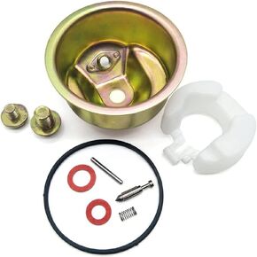 Carburetor Kit Compatible with Most Honda GX240 GX270 GX340 GX390 Needle Bowl Float Gasket Seal Pin