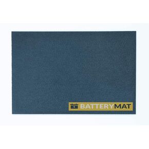 The Original Battery Mat® - Battery Protective Mat - 8" x 12" Black