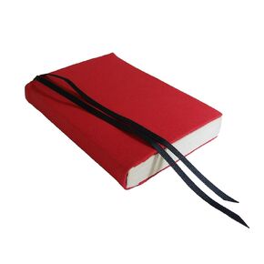 5 Inch Trade Paperback Book Cover for Adults, 5x7, RED Stretch Fabric Book Cover for Paperback, Book Sleeve for Hardcover Small