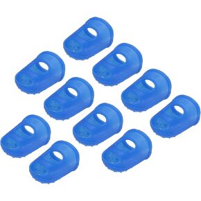YOKIVE 10 Pcs Fingertip Protector Silicone Fingertip Covers | Protect Fingers, Great for Playing Guitar, Sewing, Cutting (Dark Blue, 29mm/1.15-inch) in Kuwait