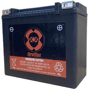 MX20L - MOTORCYCLE BATTERY - 500+ CCA