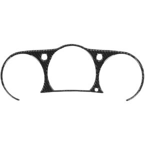Akozon 350z + Instrument Cluster Carbon Fiber Interior Dash Cluster Gauge Speedometer Cover Trim Fit for Nissan 350z 2006-2009, Jauge de Tableau de Bord intérieur en Fibre de Carbone