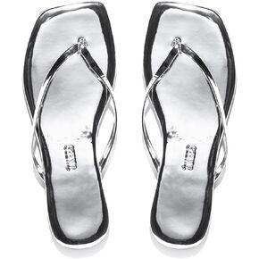 TKEES Women's Square Toe Gemma Slides