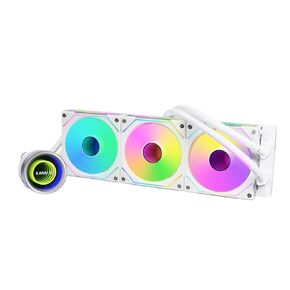 Lianli Water Cooling Kit Galahad Series II Trinity 360 White 1.1 inch (27 mm) Thick Radiator, Equipped with ARGB Fan, Japanese Authorized Dealer