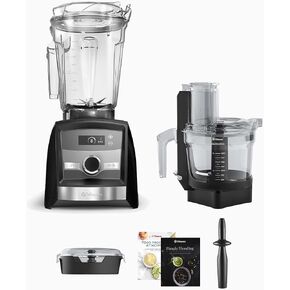 Vitamix Ascent Series A3300 SmartPrep Kitchen System, Black, 64 Fl Oz