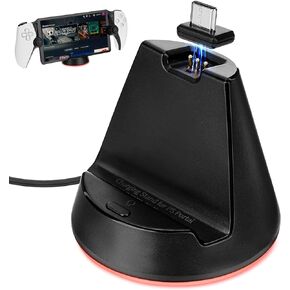 Grathia Charging Dock for Playstation Portal Remote Player, Charging Stand for PS5 Portal with Indicator Light, Playstation Portal Accessories in Kuwait