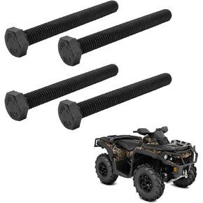 4 Pcs M8 8mm Secondary Clutch Spreader Belt Change Removal Tool Compatible with Can-am ATV's and SXS's Bolt M8 x 1.25 x 70, 12.9 CL