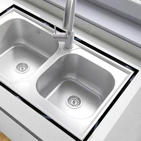 شريط السد المقاوم للماء، شريط السد ذاتي اللصق، لسطح المطبخ في الحمام، حافة جدار الزاوية باللون الأبيض in Kuwait