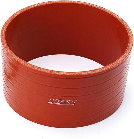 HPS 4" ID, 4" Length, Silicone Coupler Hose, High Temp 4-Ply Reinforced, 45 Psi Max. Pressure, 350F Max. Temperature, SC-8578-BLK, Silicone, Black in Saudi Arabia