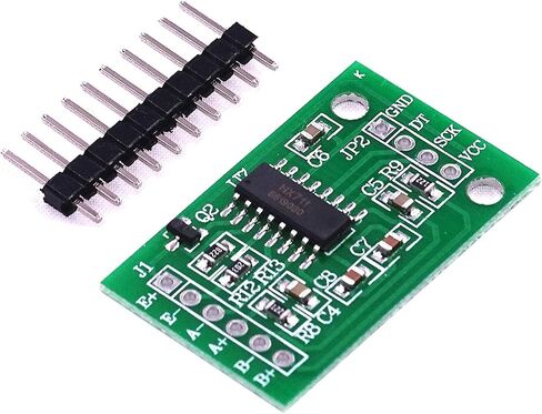 ALAMSCN Digital Load Cell Weight Sensor + HX711 Weighing Breakout Board AD Module Pressure Sensors for Arduino DIY Electronic Portable Kitchen Scale (1KG+HX711) in Saudi Arabia