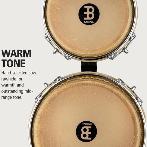 Meinl Percussion WB500AMB Free Ride Series Woodcraft Bongos، انفجار الماهوجني العتيق in Saudi Arabia