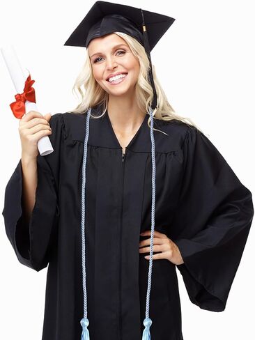 FOIMAS 6pcs Graduation Honor Cord,Blue Graduation Yarn Honor Tassel Cords for Graduation Students Grad Day in Kuwait