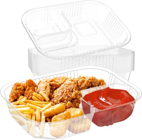 100 قطعة من صواني جبن الناتشو، 8 × 6 صواني ناتشو بلاستيكية للاستعمال مرة واحدة، لحاوية الطعام الساخن، صلصة الجبن، مستلزمات الحفلات الليلية للأفلام in Kuwait