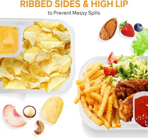 100 قطعة من صواني جبن الناتشو، 8 × 6 صواني ناتشو بلاستيكية للاستعمال مرة واحدة، لحاوية الطعام الساخن، صلصة الجبن، مستلزمات الحفلات الليلية للأفلام in Kuwait