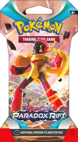 مجموعة معززة Pokémon TCG: Scarlet & Violet Paradox Rift Sleeves (10 بطاقات) - AR in Kuwait