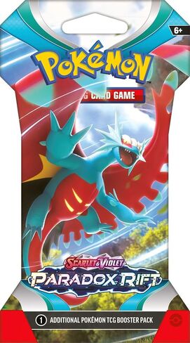 مجموعة معززة Pokémon TCG: Scarlet & Violet Paradox Rift Sleeves (10 بطاقات) - AR in Kuwait