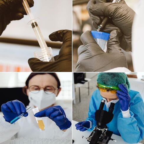 LUNKUIVY 50 قطعة من أنابيب الطرد المركزي 50 مل، أنابيب اختبار بلاستيكية مع غطاء لولبي، أنابيب مخروطية من البولي بروبيلين رائعة للتجارب العلمية، علامات متدرجة in Kuwait