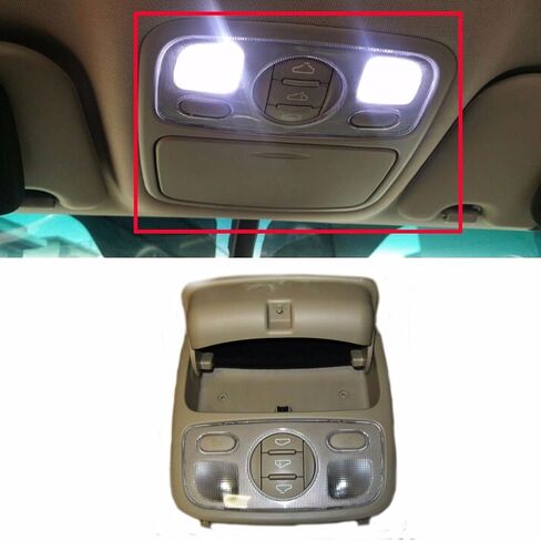 HYUNDAI Overhead Console Room Lamp Light Sunroof Beige for KIA 2007-2012 Rondo OEM Parts in Saudi Arabia