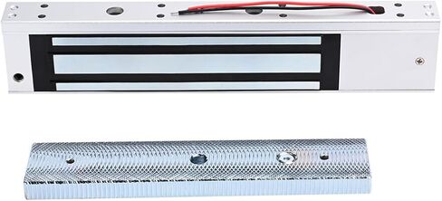 Electromagnetic Lock Waterproof 600LBS 280KG Holding Force with Z and L Bracket Electric Magnetic Door Lock 12V Fail Safe NC Mode for Access Control System in Saudi Arabia