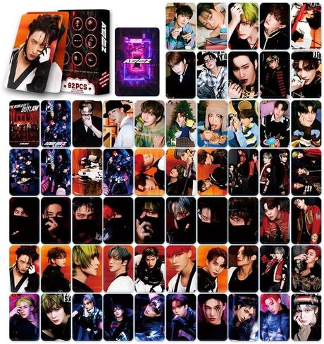 Ateez ألبوم Photocard 92pcs ateez بطاقة Kpop ateez LOMO بطاقات Kpop ateez ألبوم بطاقة ateez Kpop صور بطاقات ateez ألبوم بطاقة بريدية هدية لمحبي Daugher in Kuwait